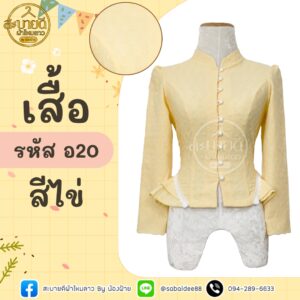 ลูกไม้ฉลุแขนยาวจีบข้าง