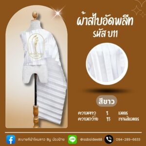 สไบอัดพลีท